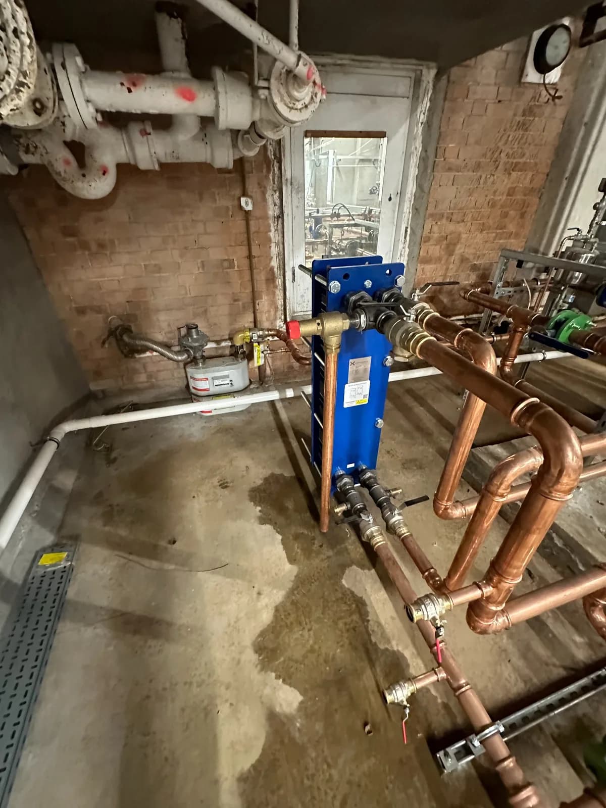 Commercial church plant-room installation, project photograph 3 of 8