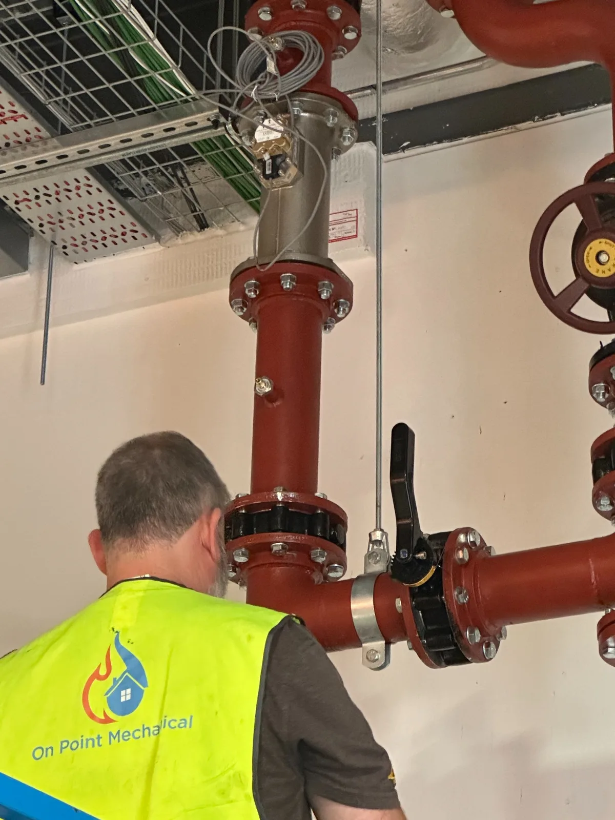 Six-inch pipework alterations, project photograph 3 of 4