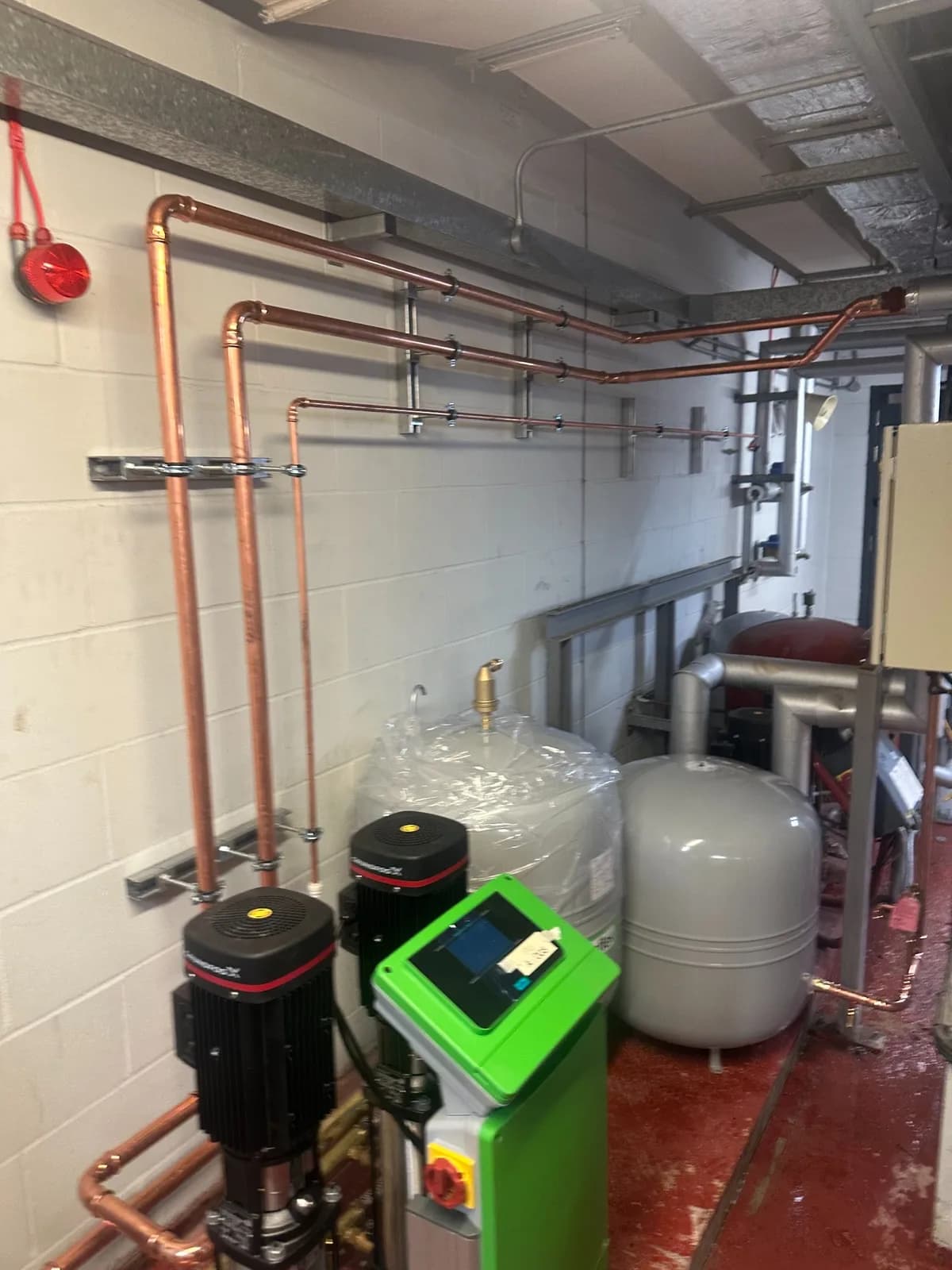 Commercial pressurisation-unit upgrades, project photograph 2 of 7