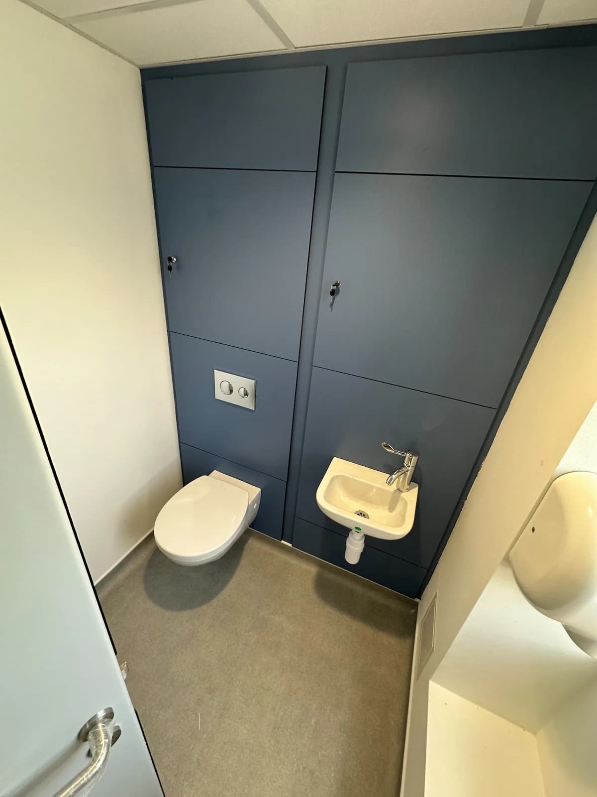 Healthcare toilets and cleaners facilities, project photograph 3 of 9