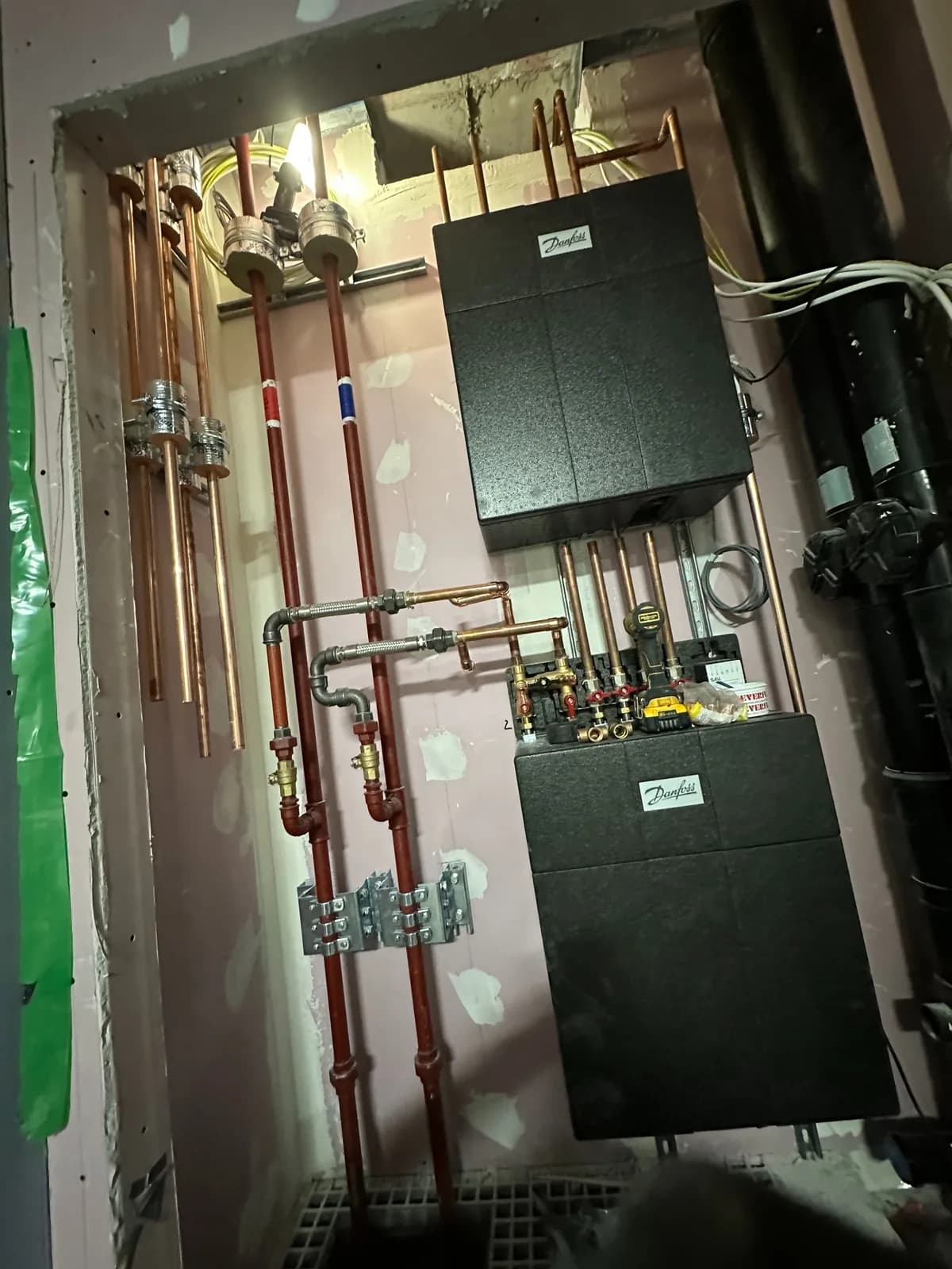 Heat-interface unit installation, project photograph 3 of 3