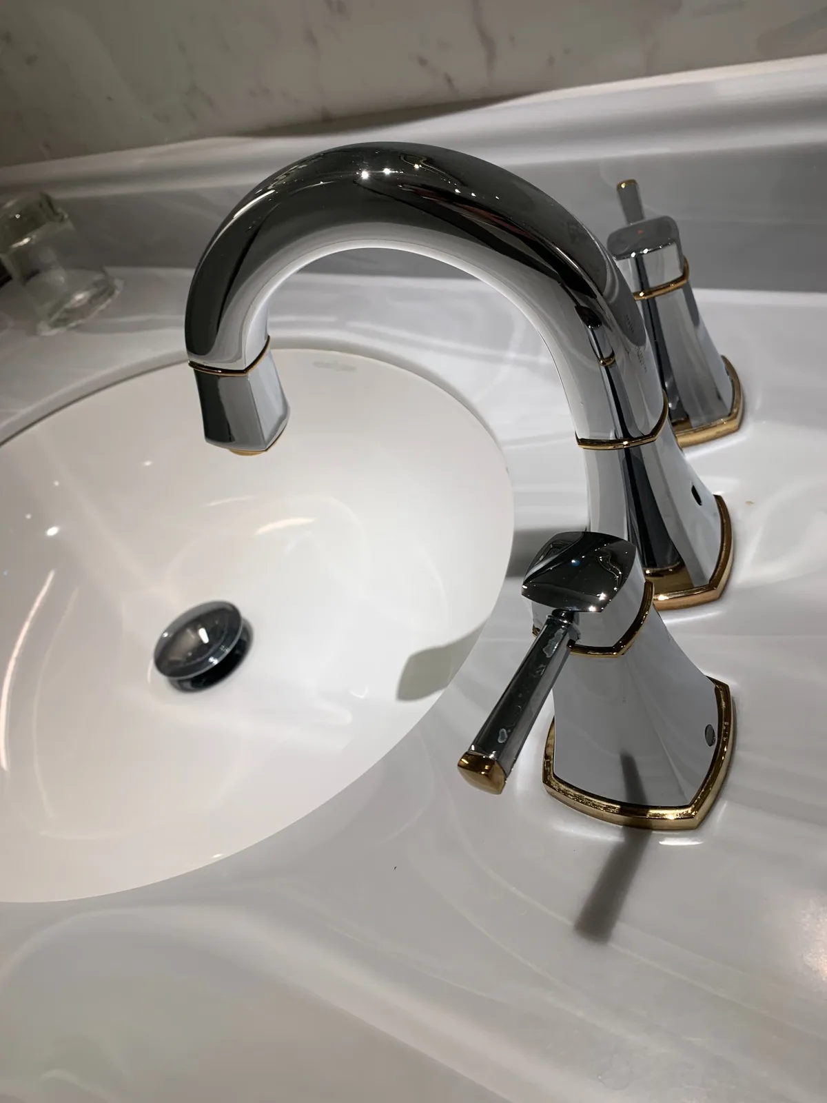 Luxury hotel bathroom installation, project photograph 4 of 5