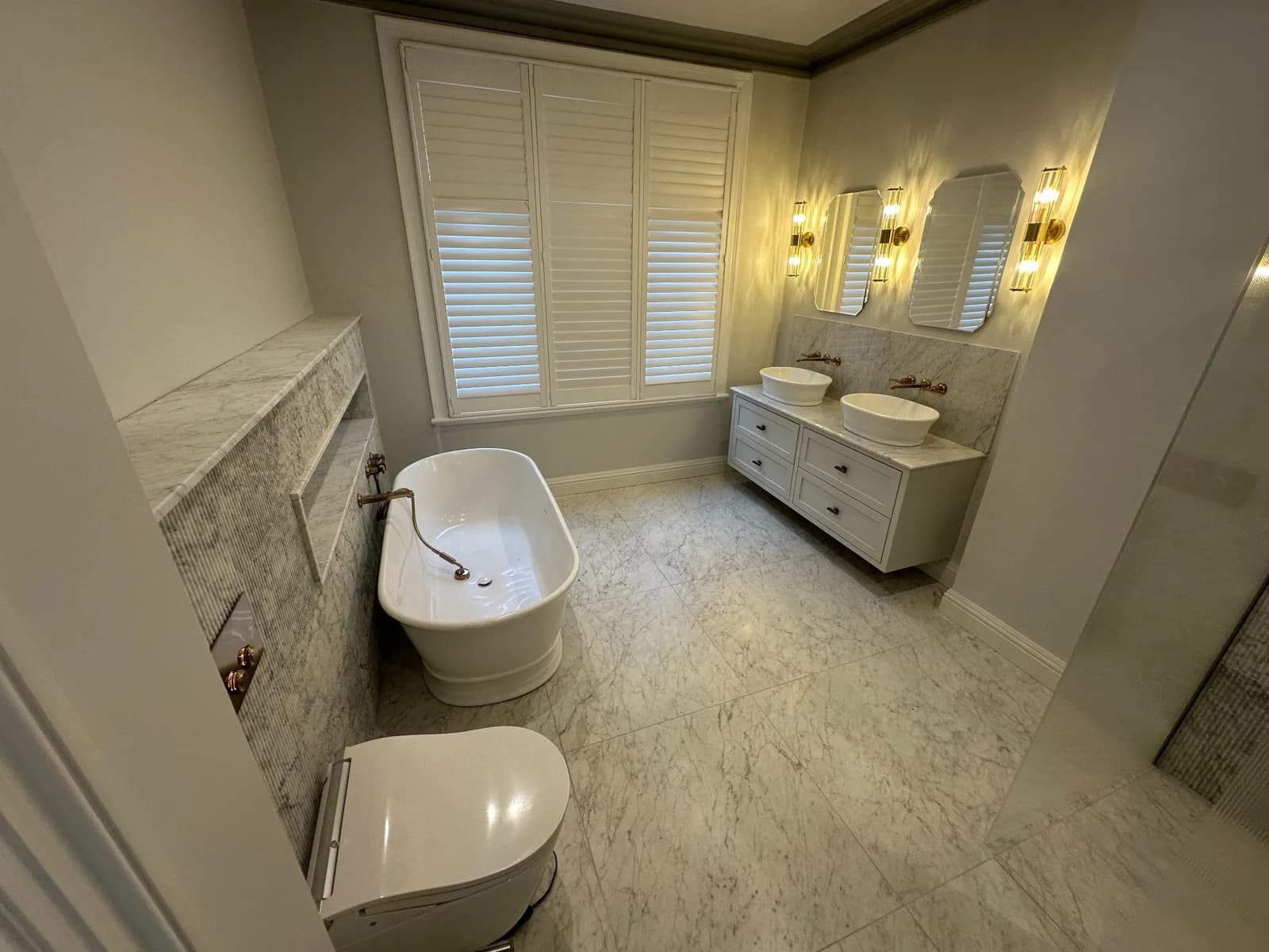 Luxury bathroom remodel, project photograph 2 of 6