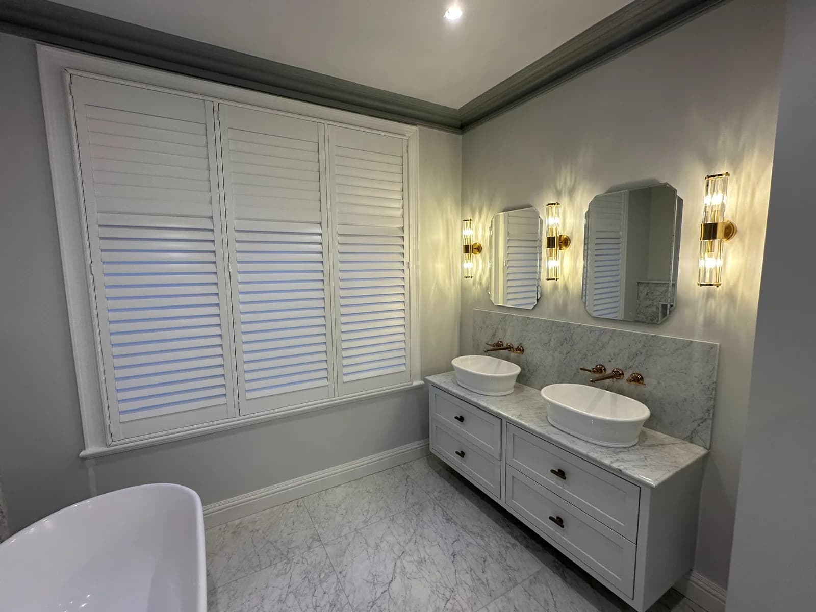 Luxury bathroom remodel, project photograph 3 of 6